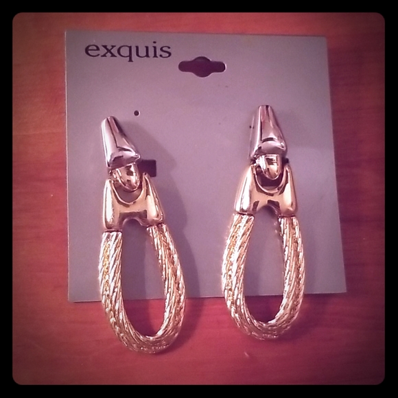 NEW - chic clip-on earrings - Picture 1 of 2